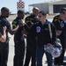 Thunderbirds visit the Blue Angels for training