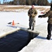 Students complete cold-water immersion training at Fort McCoy