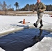 Students complete cold-water immersion training at Fort McCoy