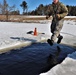 Students complete cold-water immersion training at Fort McCoy