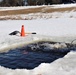 Students complete cold-water immersion training at Fort McCoy