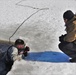 Students complete cold-water immersion training at Fort McCoy