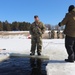 Students complete cold-water immersion training at Fort McCoy