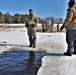 Students complete cold-water immersion training at Fort McCoy