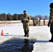 Students complete cold-water immersion training at Fort McCoy