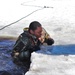 Students complete cold-water immersion training at Fort McCoy