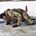 Students complete cold-water immersion training at Fort McCoy