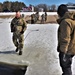 Students complete cold-water immersion training at Fort McCoy
