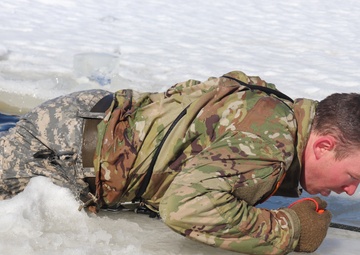 Photo Essay: Students complete cold-water immersion training at Fort McCoy