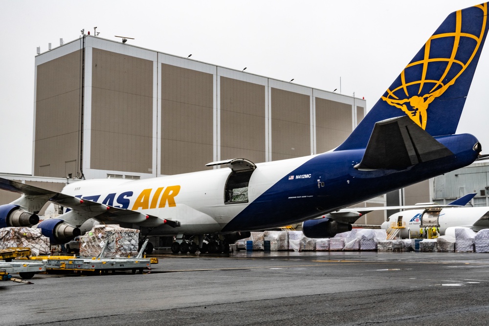 Personal Protection Equipment Arrives at JFK International Airport