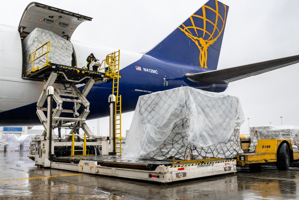 Personal Protection Equipment Arrives at JFK International Airport