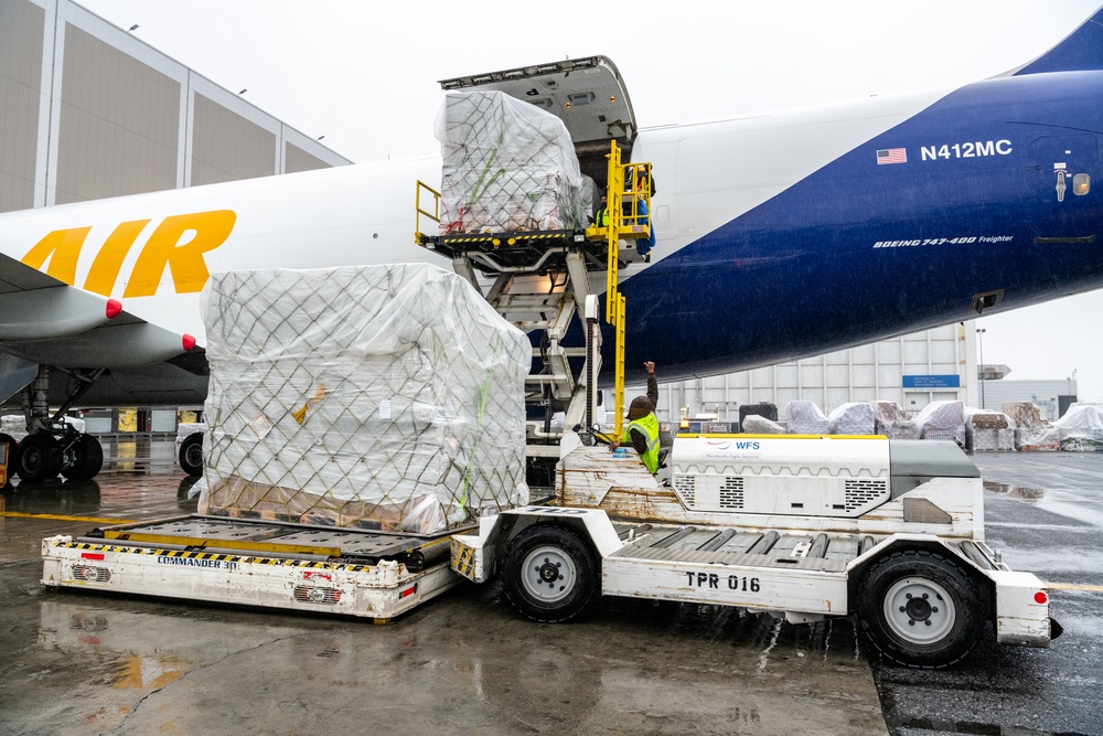 Personal Protection Equipment Arrives at JFK International Airport