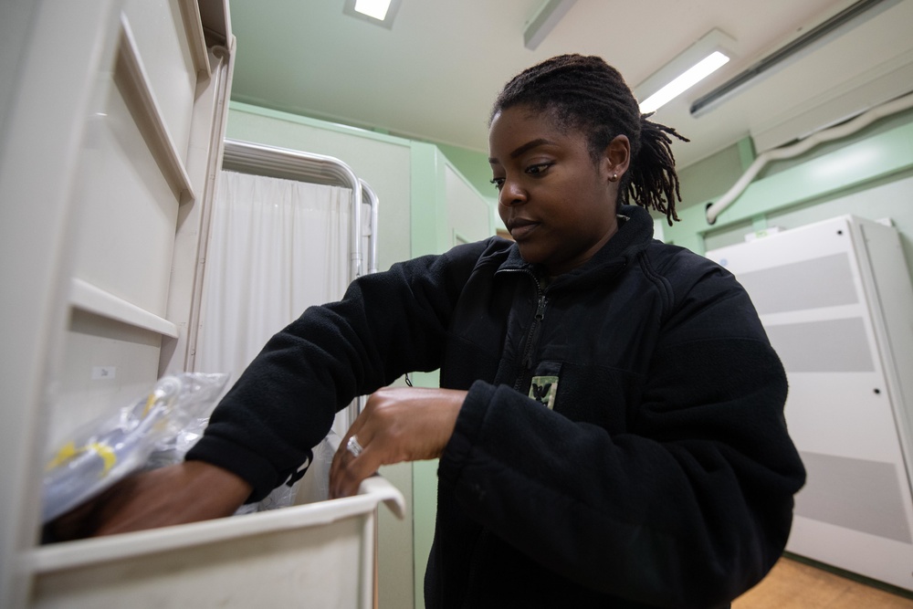 Sailors Aboard USNS Mercy