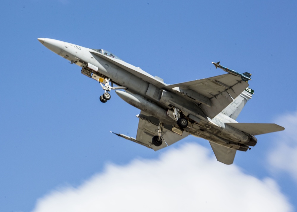 F/A-18's take off from MCAS Miramar