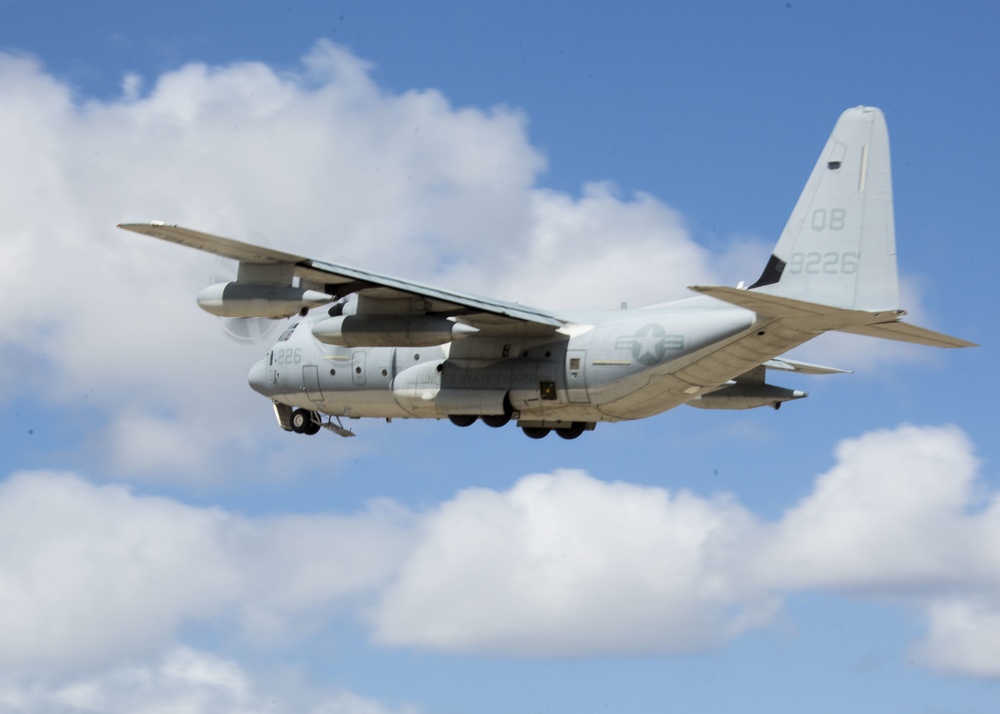 KC-130's take off from MCAS Miramar