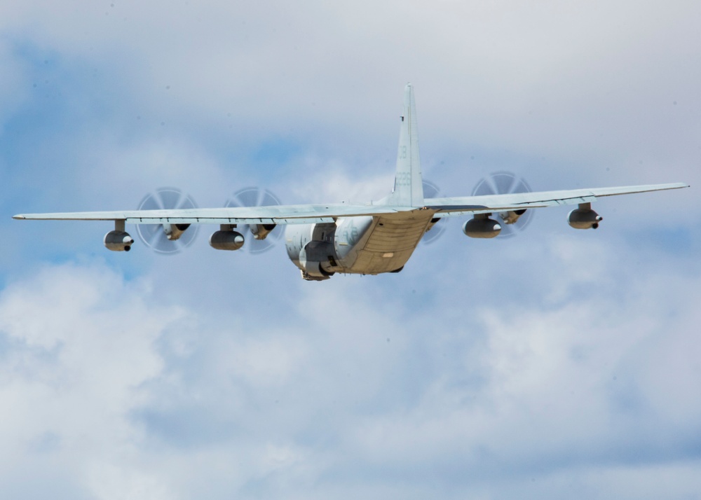 KC-130's take off from MCAS Miramar