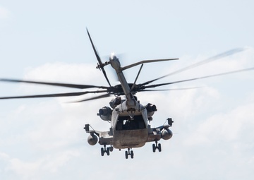 CH-53E's take off from MCAS Miramar