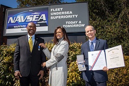NUWC Division Newport retiree receives Superior Civilian Service Award