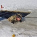 Students complete cold-water immersion training at Fort McCoy