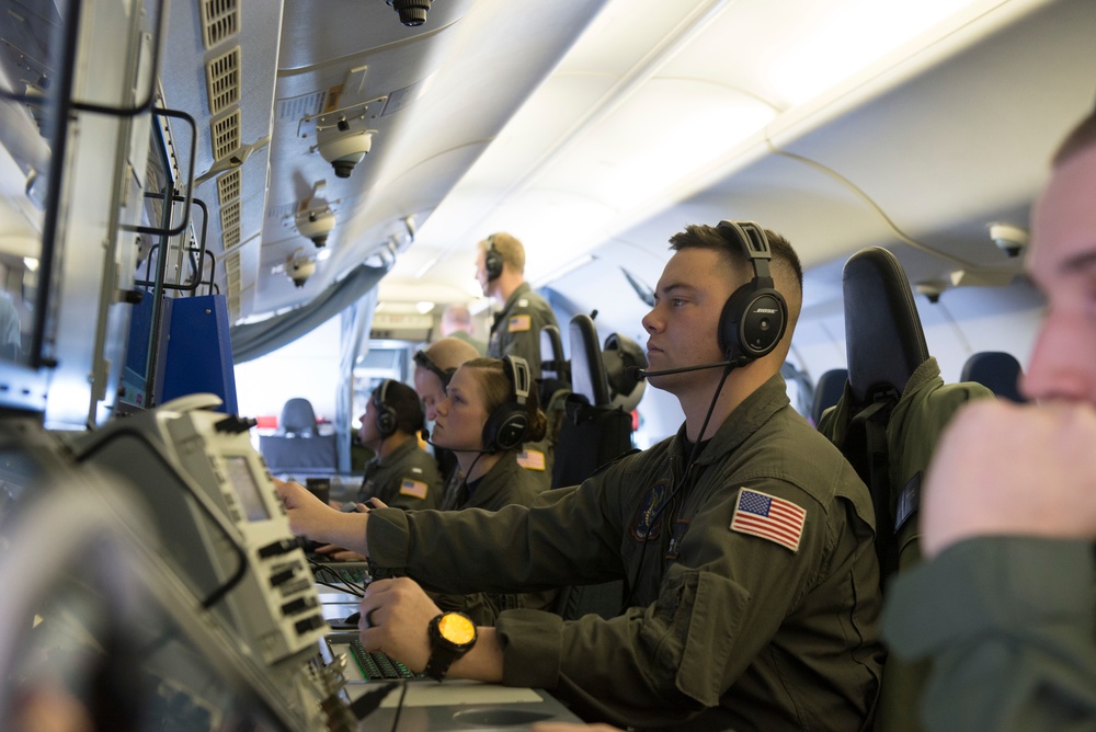 Aircrewman Operates On Station