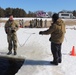 Students complete cold-water immersion training at Fort McCoy
