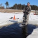 Students complete cold-water immersion training at Fort McCoy
