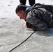Students complete cold-water immersion training at Fort McCoy