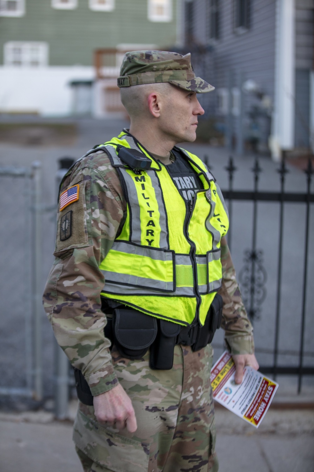 Massachusetts Army National Guard assist with COVID-19 Response in Lawrence, Mass.