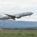 VP-4 P-8A Takes Off on ISR Mission Over Mediterranean Sea