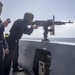 Sailors take part in gunnery exercise