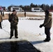 Students complete cold-water immersion training at Fort McCoy