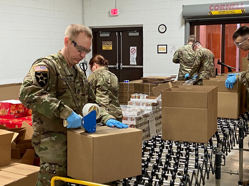 Michigan National Guard to staff Food Banks in four Michigan communities during COVID-19 response