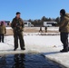 Students complete cold-water immersion training at Fort McCoy