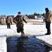 Students complete cold-water immersion training at Fort McCoy