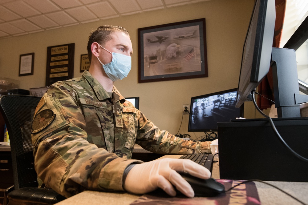 436th Force Support Squadron provides essential services despite COVID-19