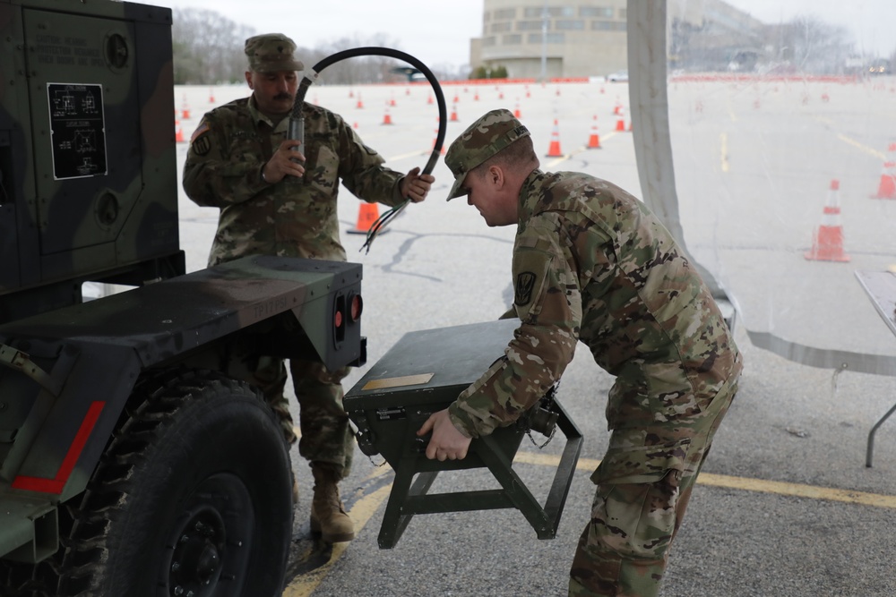 Rhode Island National Guard Covid-19 Effort