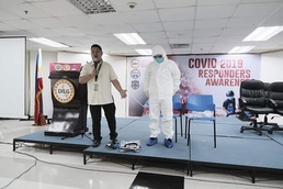 CFE-DM alum coordinates COVID-19 logistics in the Philippines