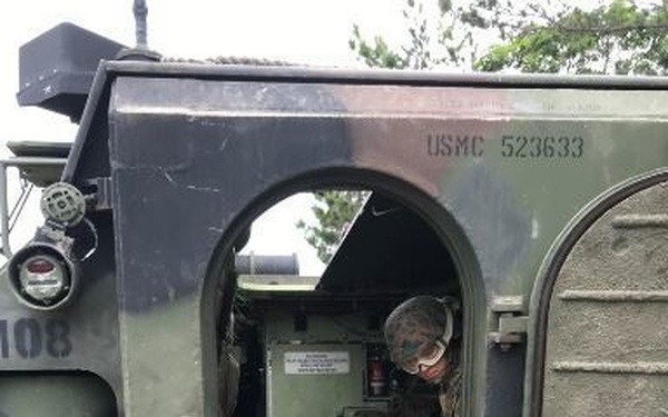 31st MEU conducts AAV Forward Arming and Refueling Point