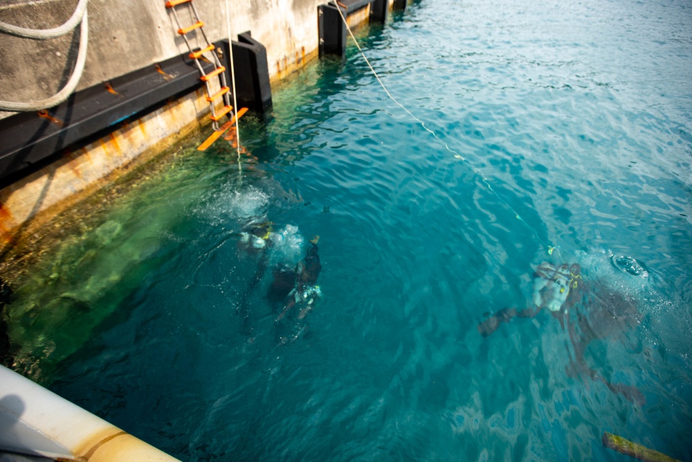 Recon LCU Dive Training