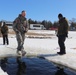 CWOC Class 20-04 students complete cold-water immersion training at Fort McCoy