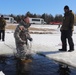 CWOC Class 20-04 students complete cold-water immersion training at Fort McCoy