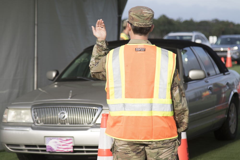 53rd BSB assists COVID-19 Site