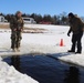 CWOC Class 20-04 students complete cold-water immersion training at Fort McCoy