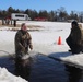 CWOC Class 20-04 students complete cold-water immersion training at Fort McCoy