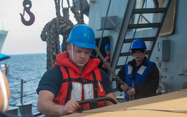 Williams Conducts Operations in the Mediterranean