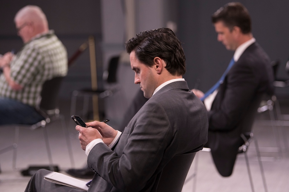 TRANSCOM Commander Briefs on COVID-19