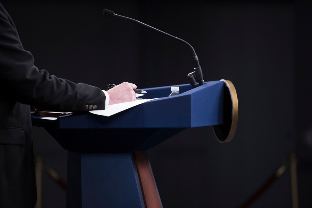 TRANSCOM Commander Briefs on COVID-19