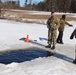 CWOC Class 20-04 students complete cold-water immersion training at Fort McCoy