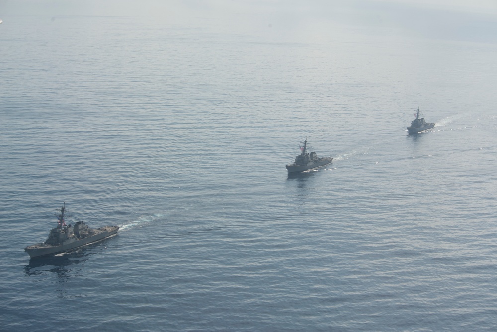 DDG's, P-8A Participate in Photo Exercise