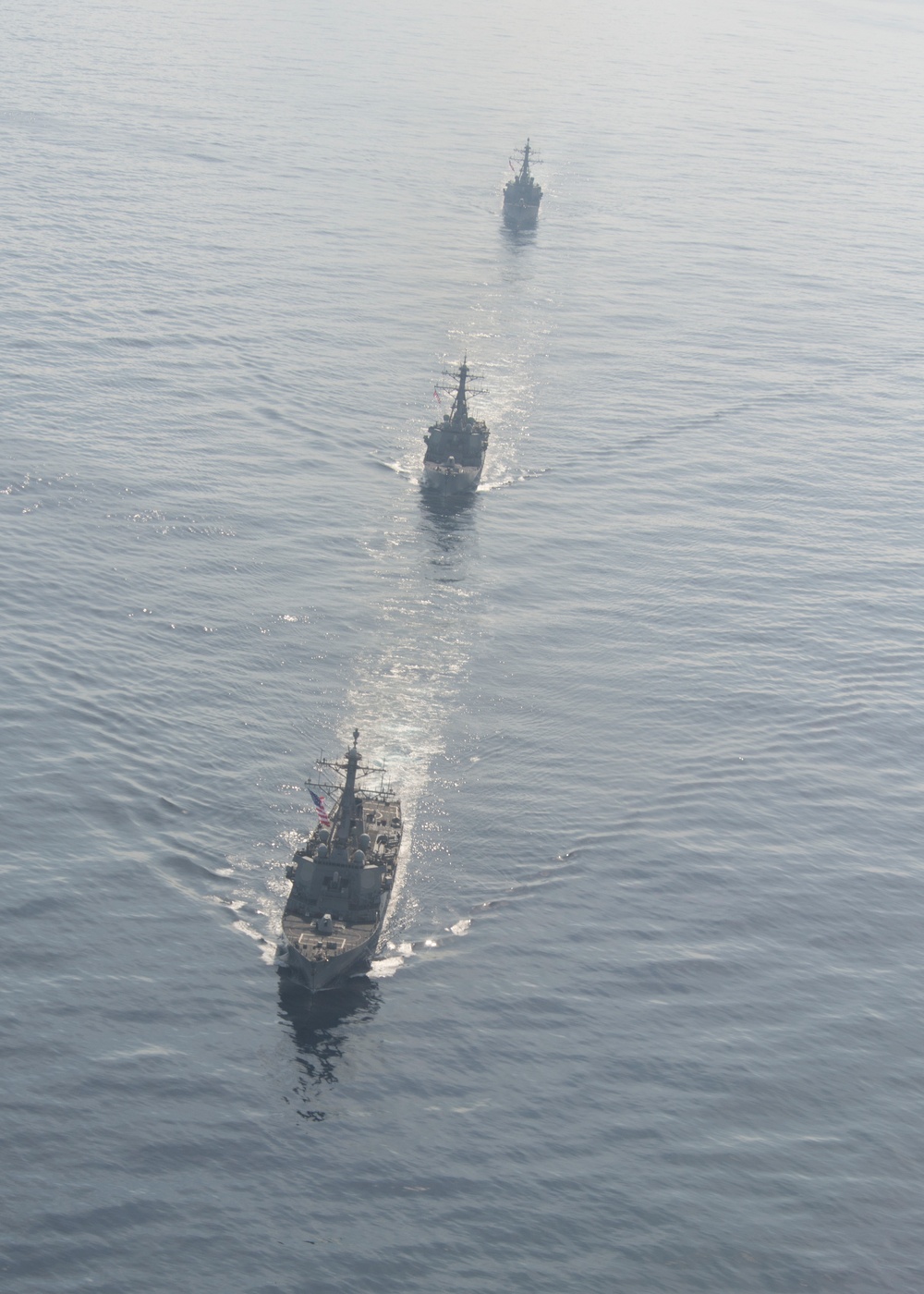 DDG's Transit in Formation